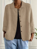 Philippa | Relaxed Button-Front Shirt Jacket
