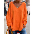 Eliora | Relaxed V-Neck Tunic Top